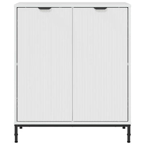Credenza Bianco lucido 69.5 x 33 x 82 cm Legno multistrato 883428