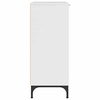 Credenza Bianco lucido 69.5 x 33 x 82 cm Legno multistrato 883428