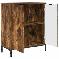 Credenza Rovere fumo 69.5 x 33 x 82 cm Legno multistrato 883429