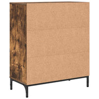 Credenza Rovere fumo 69.5 x 33 x 82 cm Legno multistrato 883429