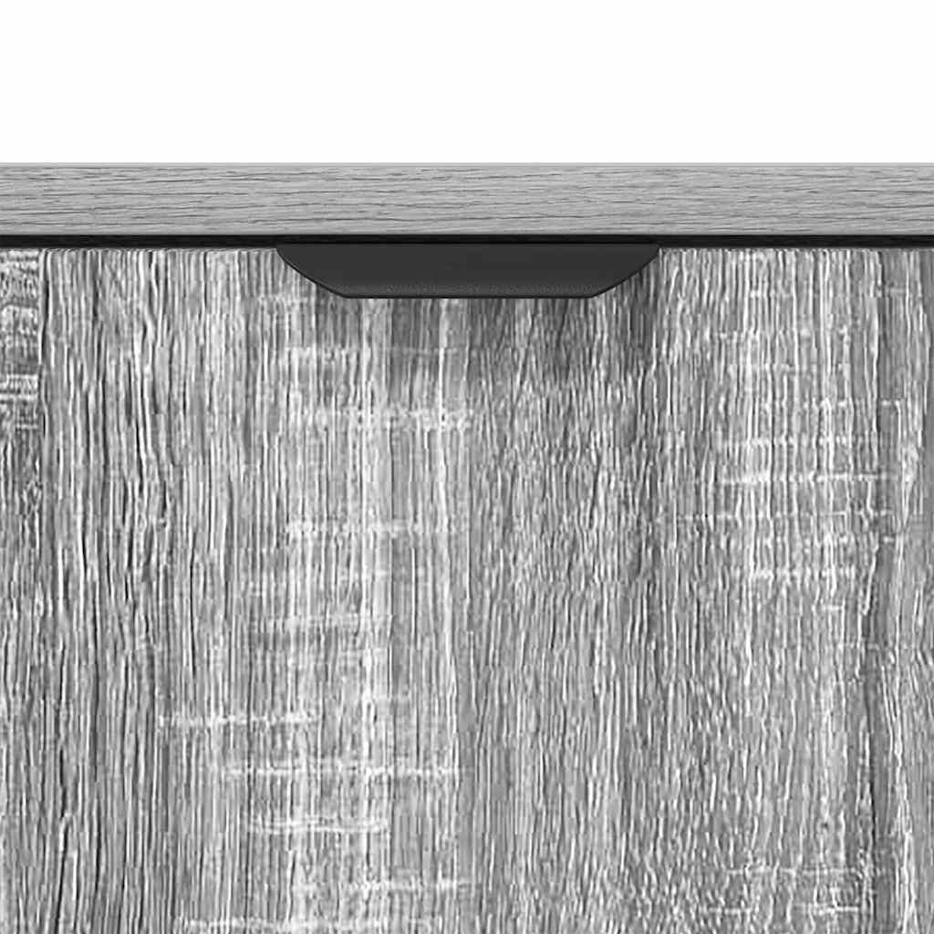 Credenza Grigio sonoma 69.5 x 33 x 82 cm Legno multistrato 883430