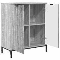 Credenza Grigio sonoma 69.5 x 33 x 82 cm Legno multistrato 883430