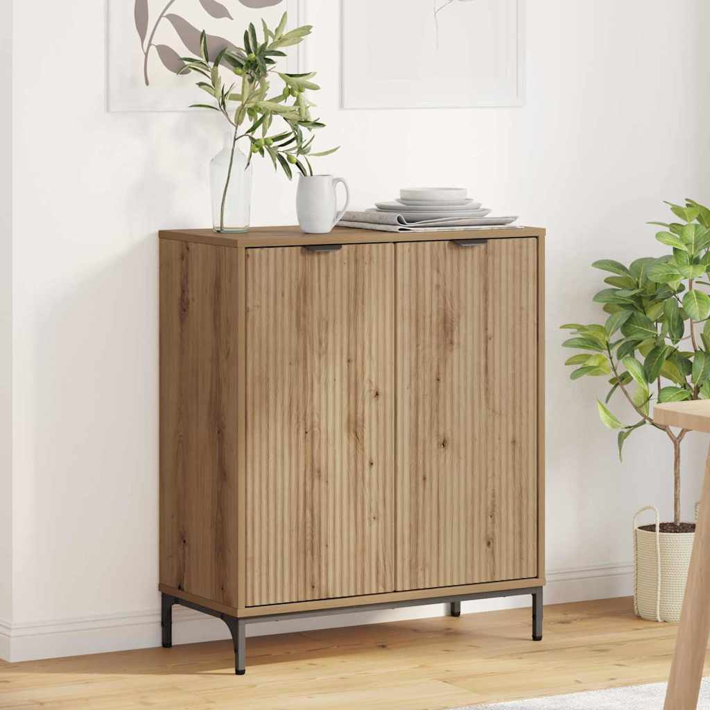 Credenza rovere artigianale 69.5 x 33 x 82 cm Legno multistrato 883433