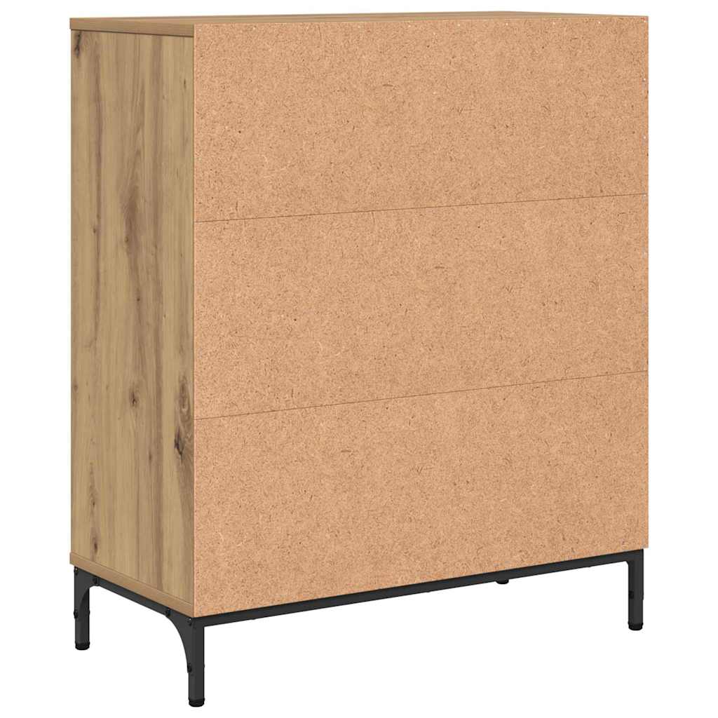 Credenza rovere artigianale 69.5 x 33 x 82 cm Legno multistrato 883433