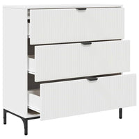 Credenza Bianco 79.5 x 33 x 82 cm Legno multistrato 883434