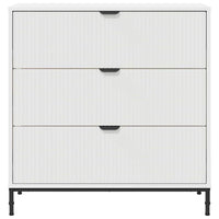 Credenza Bianco 79.5 x 33 x 82 cm Legno multistrato 883434