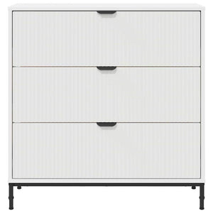 Credenza Bianco 79.5 x 33 x 82 cm Legno multistrato 883434