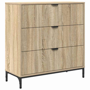 Credenza rovere sonoma 79.5 x 33 x 82 cm Legno multistrato 883436