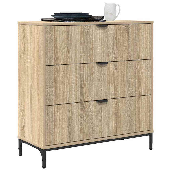 Credenza-Buffet-Armadio da cucina rovere sonoma 79.5 x 33 x 82 cm Legno multistrato