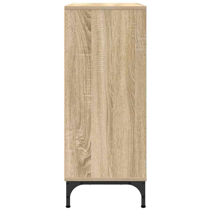 Credenza rovere sonoma 79.5 x 33 x 82 cm Legno multistrato 883436