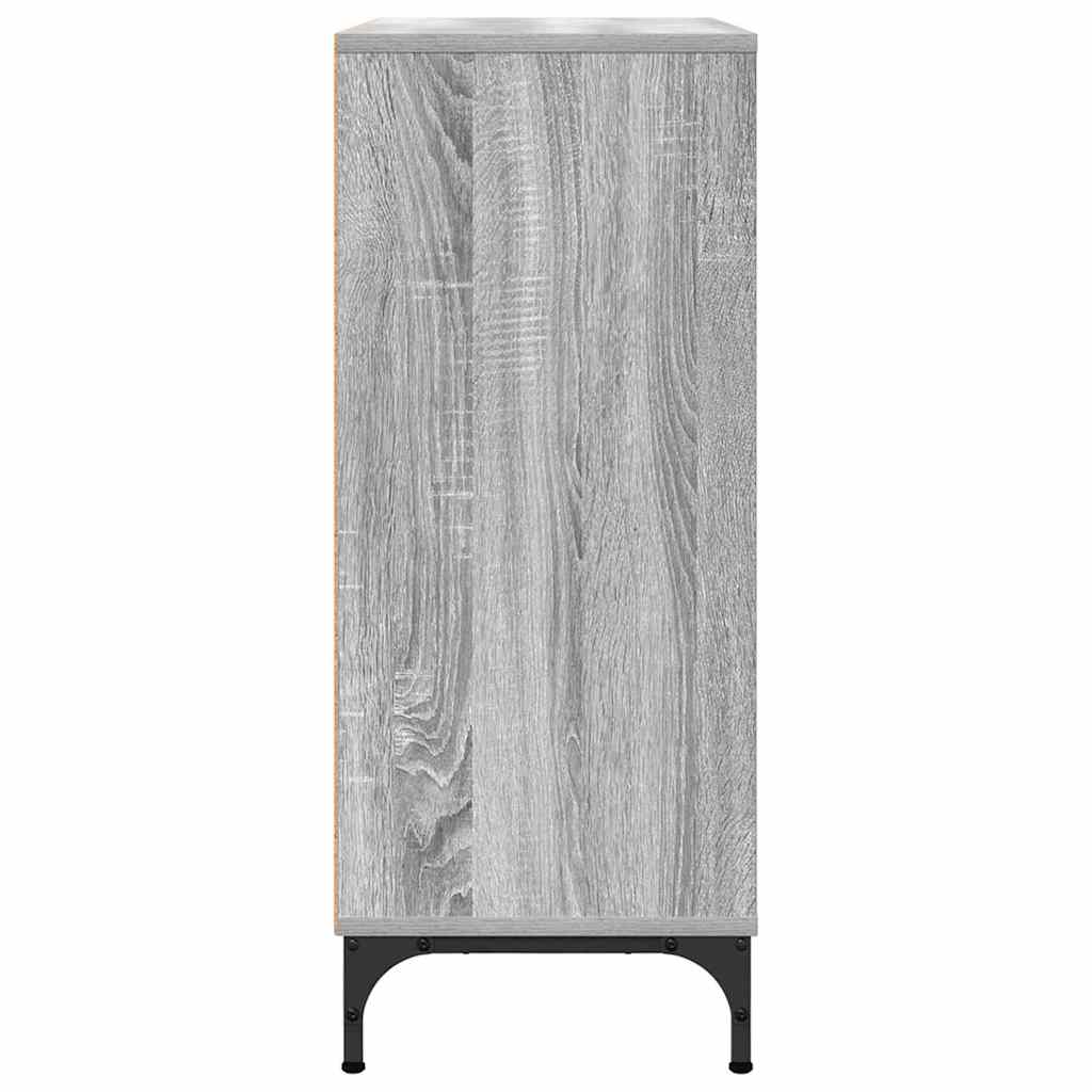 Credenza Grigio sonoma 79.5 x 33 x 82 cm Legno multistrato 883440