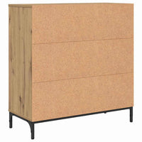 Credenza-Buffet-Armadio da cucina rovere artigianale 79.5 x 33 x 82 cm Legno multistrato