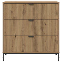 Credenza rovere artigianale 79.5 x 33 x 82 cm Legno multistrato 883443