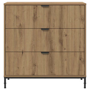 Credenza rovere artigianale 79.5 x 33 x 82 cm Legno multistrato 883443