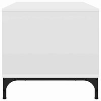 Tavolino da salotto Bianco 90 x 49 x 46 cm Legno multistrato 883444