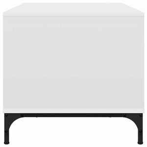 Tavolino da salotto Bianco 90 x 49 x 46 cm Legno multistrato 883444