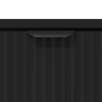 Tavolino da salotto Nero 90 x 49 x 46 cm Legno multistrato 883445