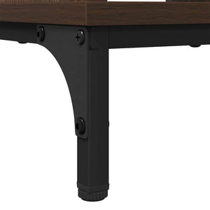 Tavolino da salotto Rovere marrone 90 x 49 x 46 cm 883451