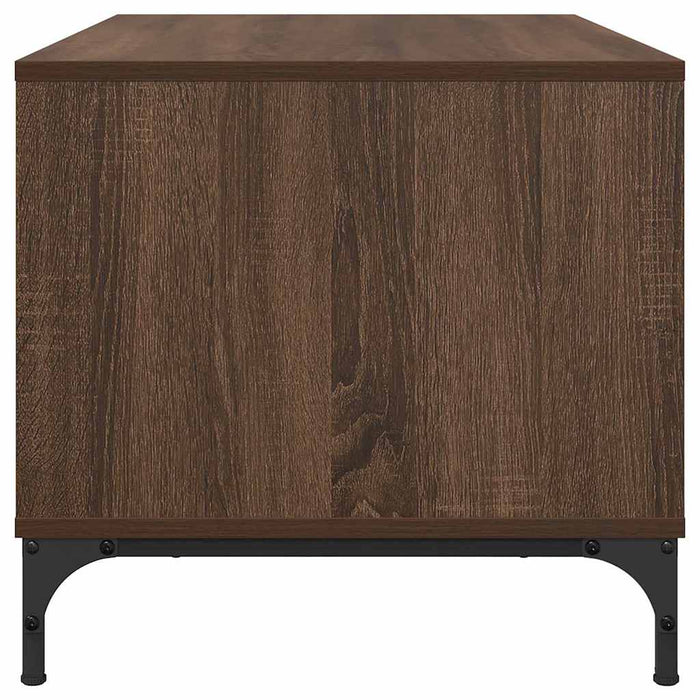 Tavolino da salotto Rovere marrone 90 x 49 x 46 cm 883451