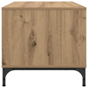 Tavolino da salotto rovere artigianale 90 x 49 x 46 cm 883453