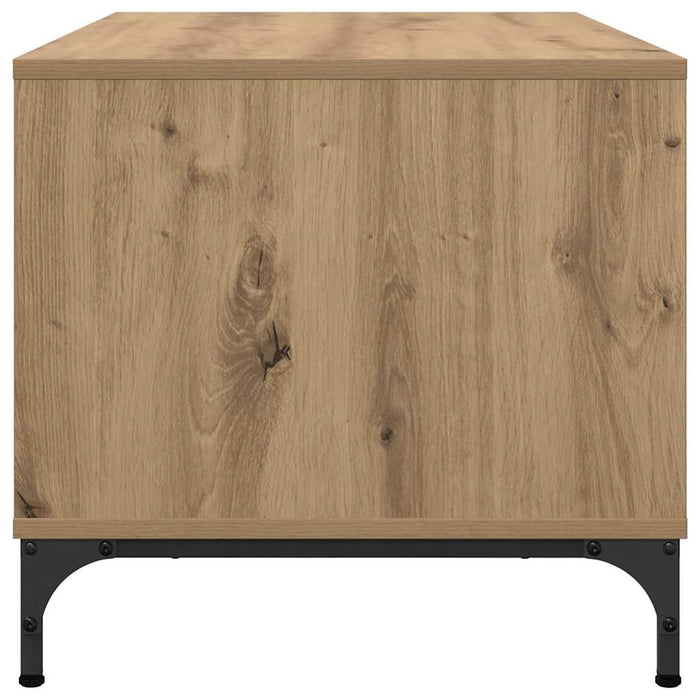 Tavolino da salotto rovere artigianale 90 x 49 x 46 cm 883453