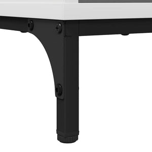 Credenza Bianco 89.5 x 33 x 82 cm Legno multistrato 883454