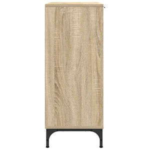 Credenza rovere sonoma 89.5 x 33 x 82 cm Legno multistrato 883456