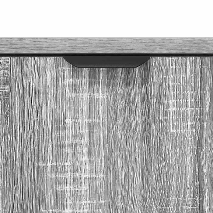Credenza Grigio sonoma 89.5 x 33 x 82 cm Legno multistrato 883460