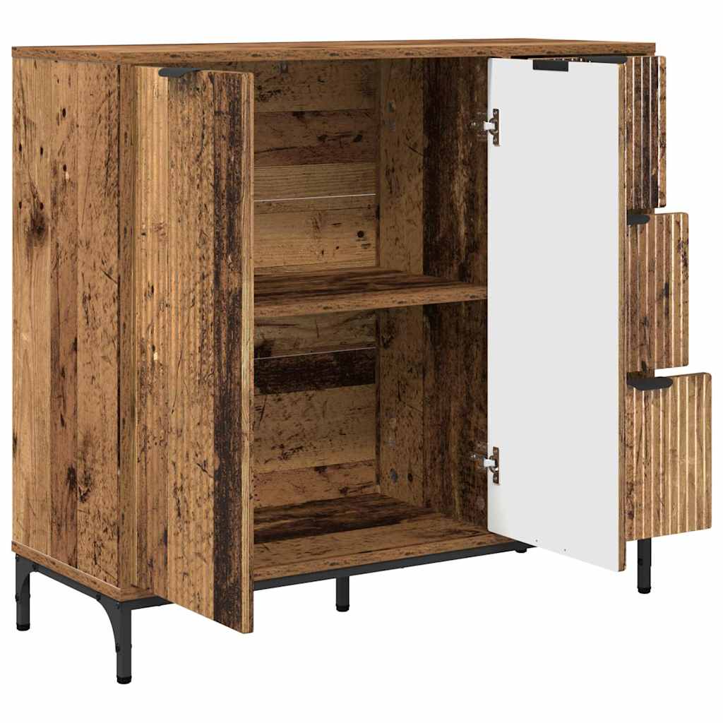 Credenza Legno vecchio 89.5 x 33 x 82 cm Legno multistrato 883462