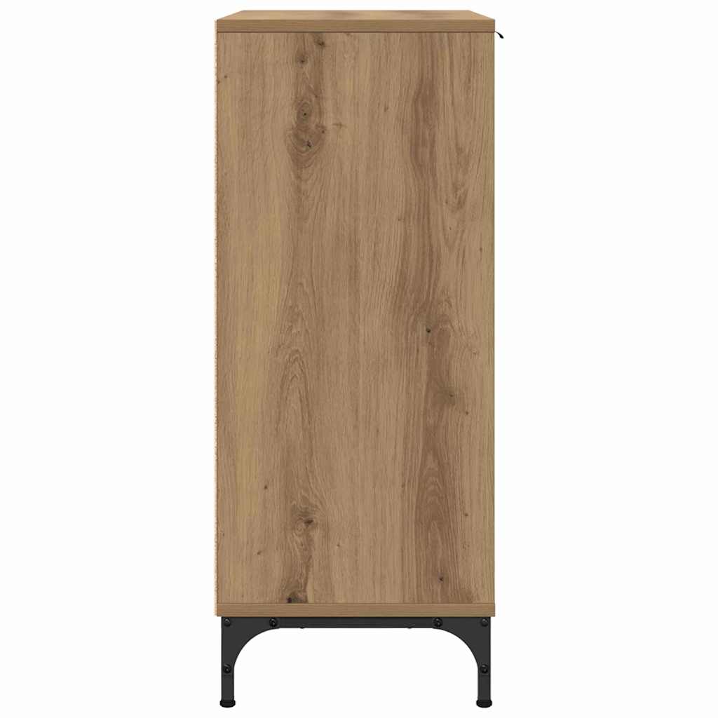 Credenza rovere artigianale 89.5 x 33 x 82 cm Legno multistrato 883463