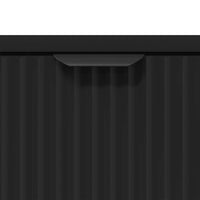 Comodino con cassetto Nero 63.5 x 36 x 61 cm Legno multistrato 883465