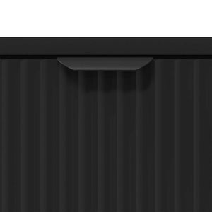 Comodino con cassetto Nero 63.5 x 36 x 61 cm Legno multistrato 883465