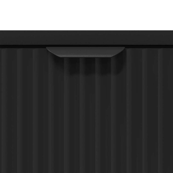 Comodino con cassetto Nero 63.5 x 36 x 61 cm Legno multistrato 883465