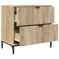 Comodino-Tavolino da notte rovere sonoma 63.5 x 36 x 61 cm Legno multistrato