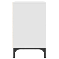 Comodino con cassetto Bianco 49 x 36 x 61 cm Legno multistrato 883474