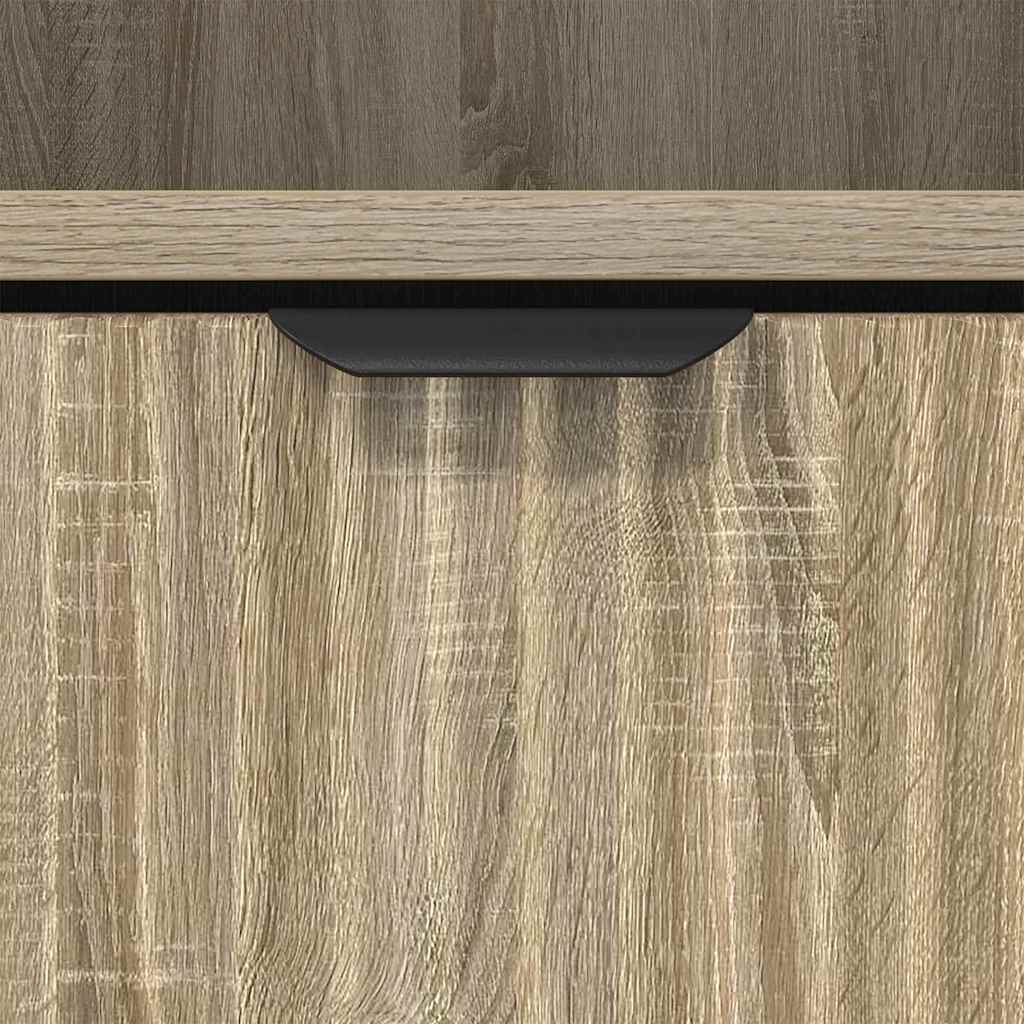 Comodini 2 pcs rovere sonoma 49 x 36 x 61 cm Legno multistrato 883479