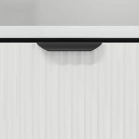 Comodini 2 pcs Bianco lucido 49 x 36 x 61 cm Legno multistrato 883483