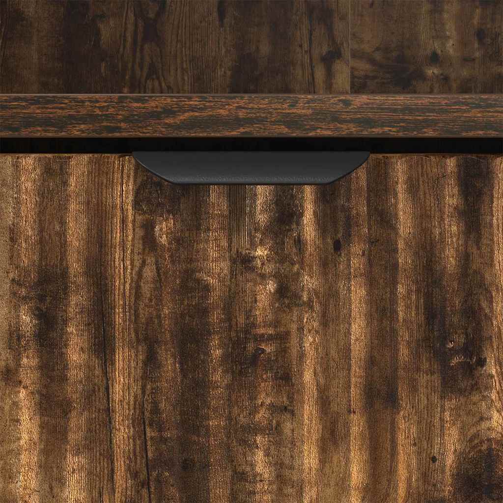 Comodino Rovere fumo 49 x 36 x 61 cm Legno multistrato 883484