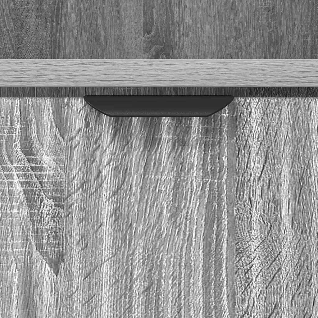 Comodini 2 pcs Grigio sonoma 49 x 36 x 61 cm Legno multistrato 883487