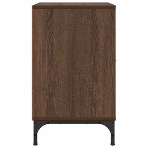 Comodino Rovere marrone 49 x 36 x 61 cm Legno multistrato 883488