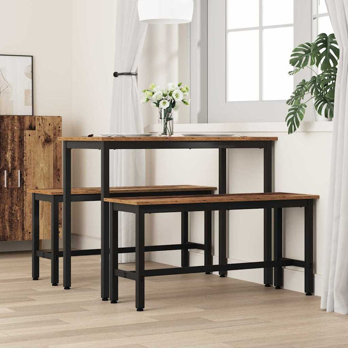 Panchina da pranzo Legno vecchio 100 x 32,5 x 48,5 cm 873758