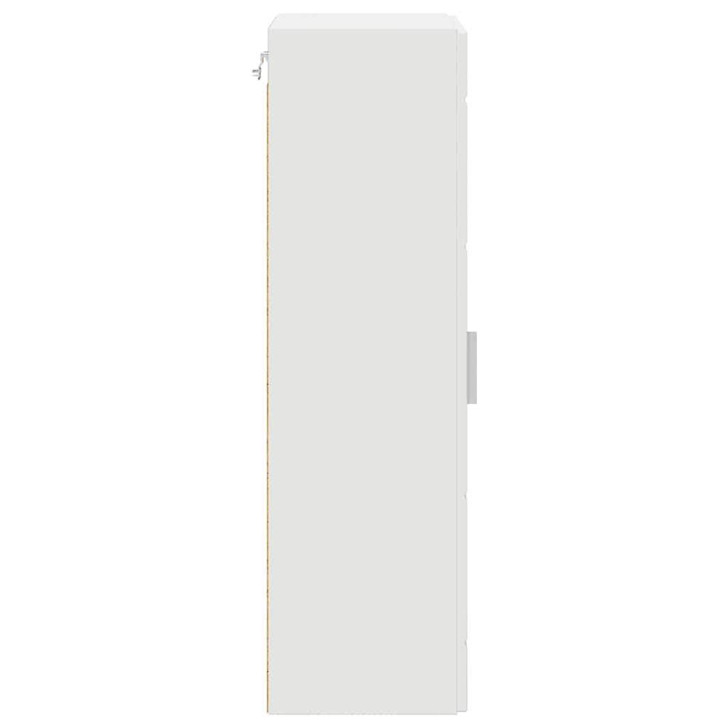 Mobile a muro Bianco 55 x 29 x 100 cm Legno multistrato 880221