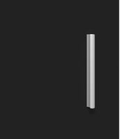 Mobile a muro con porta Nero 55 x 29 x 100 cm Legno multistrato 880222