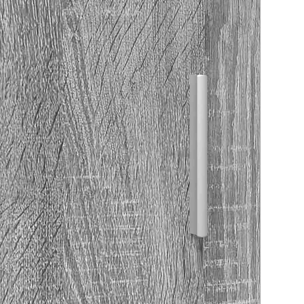 Mobile a muro Grigio sonoma 55 x 29 x 100 cm Legno multistrato 880227