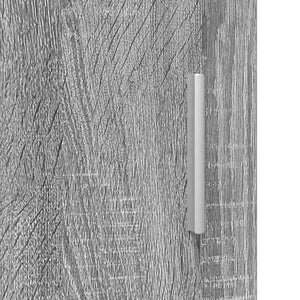 Mobile a muro Grigio sonoma 55 x 29 x 100 cm Legno multistrato 880227
