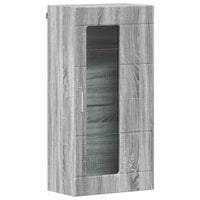 Mobile a muro Grigio sonoma 55 x 29 x 100 cm Legno multistrato 880227