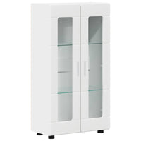 Credenza con porta Bianco 55,5 x 29 x 100 cm Legno multistrato 880251