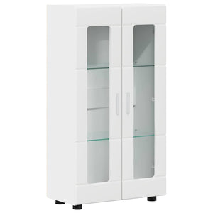 Credenza con porta Bianco 55,5 x 29 x 100 cm Legno multistrato 880251