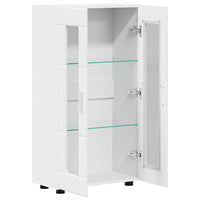 Credenza con porta Bianco 55,5 x 29 x 100 cm Legno multistrato 880251