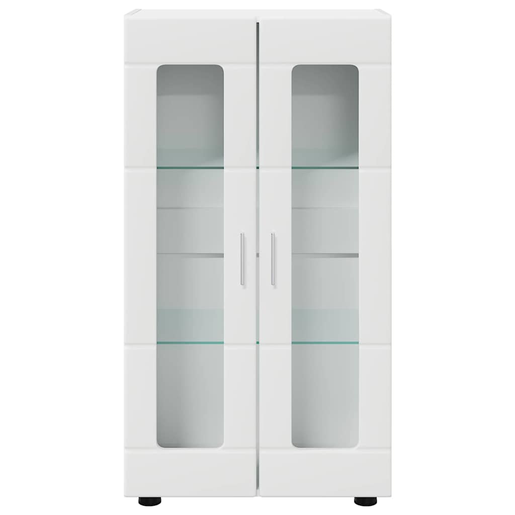 Credenza con porta Bianco 55,5 x 29 x 100 cm Legno multistrato 880251